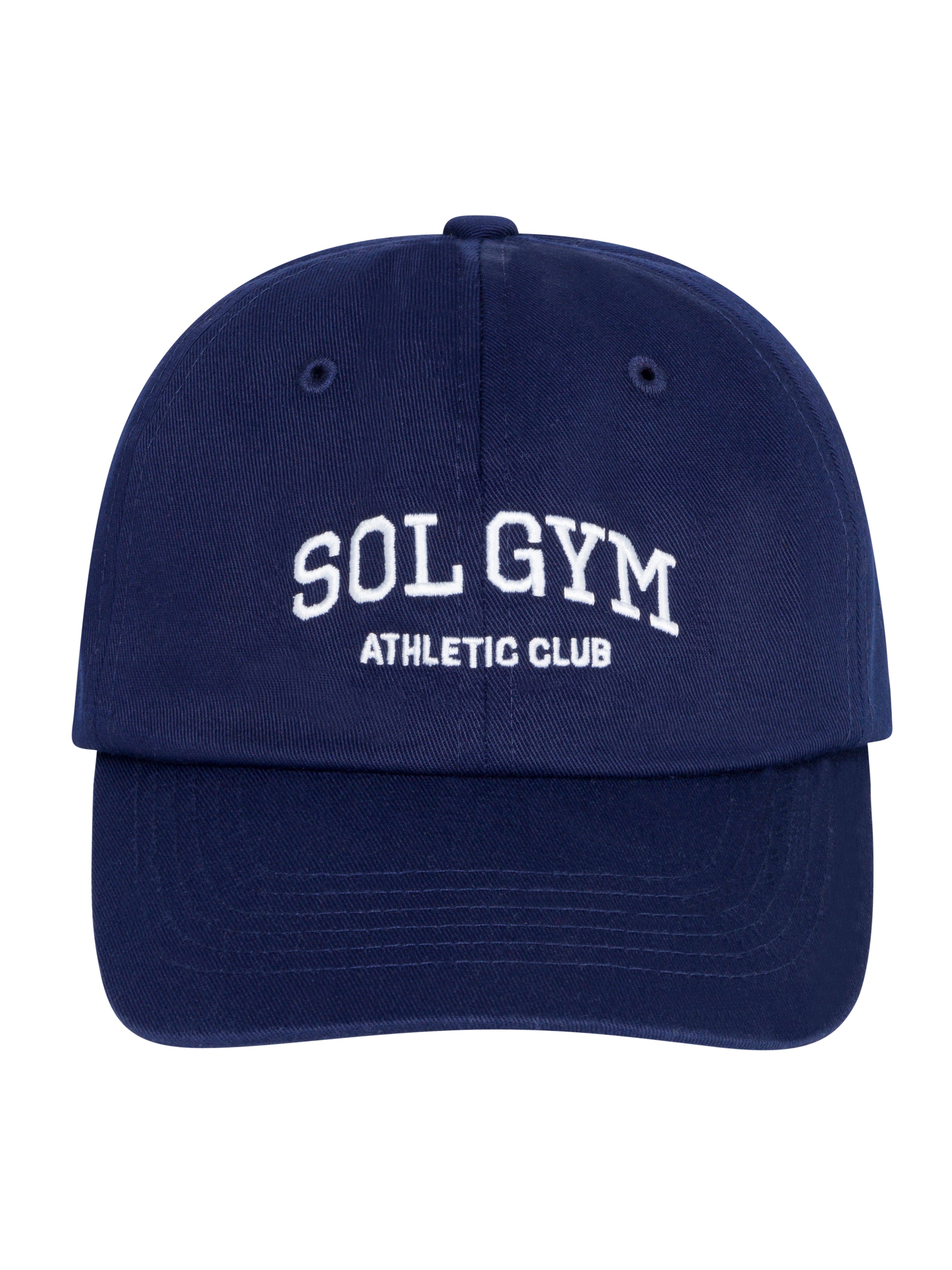 Sol Gym Athletic Club Cap, Navy